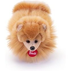 Trudi - Pomerania Biscuit Regalo compleanno o Natale, cagnolino peluche | 23x22x9cm taglia S | Classici cani | modello 22347