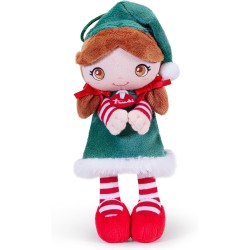 Trudi - Elfa Lela Trudi | Soggetti natalizi in peluche, elfi di Natale | 10x18x5cm taglia XXS | Xmas | modello 29360