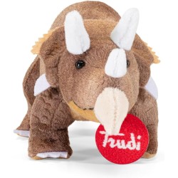 Trudi - Triceratopo Dinosauri di peluche, regalo per compleanno e Natale | 22X10X9cm taglia XS | Animali Preistorici | modello 5