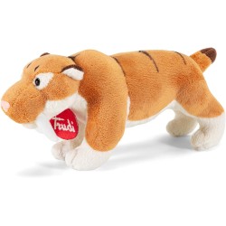 Trudi - Tigre Dinosauri di peluche, regalo per compleanno e Natale | 19X10X7cm taglia XS | Animali Preistorici | modello 51185