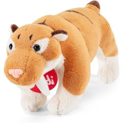 Trudi - Tigre Dinosauri di peluche, regalo per compleanno e Natale | 19X10X7cm taglia XS | Animali Preistorici | modello 51185