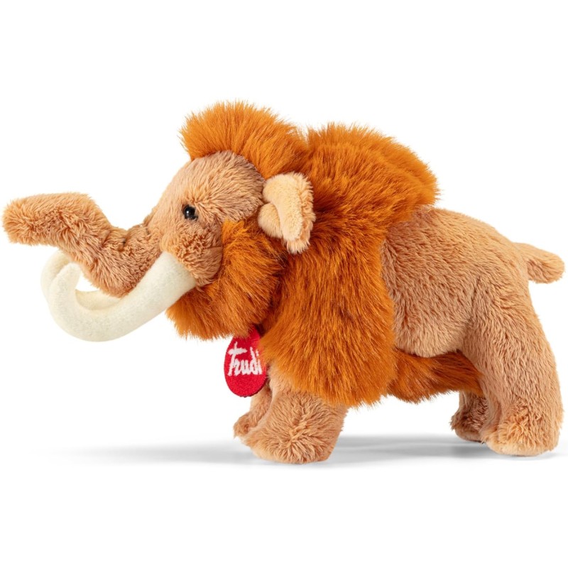 Trudi - Mammut Dinosauri di peluche, regalo per compleanno e Natale | 21X14X10cm taglia XS | Animali Preistorici | modello 51186