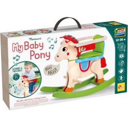 Liscianigiochi - Montessori Wood My Baby Pony, 107322