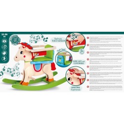 Liscianigiochi - Montessori Wood My Baby Pony, 107322