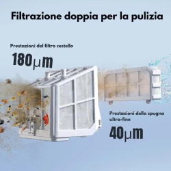 WYBOT S2PRO - ROBOT PULITORE A BATTERIA CON BASE DI RICARICA A BORDO PISCINA