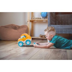 Clementoni - Baby Rally Capriole - Macchinina Telecomandata Bambini, Gioco Elettronico Interattivo 2 Anni, Centro AttivitÃ  Educ