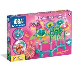 Clementoni Idea - Fragrant Flowers - Gioco Creativo per Realizzare Fiori Finti in Carta Colorati e Personalizzabili, Fragranze P