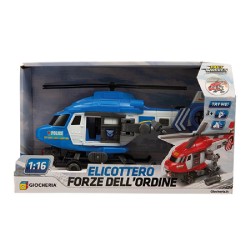 Fast Wheels - Elicottero Polizia Pompieri, modelli assortiti, GGI240152