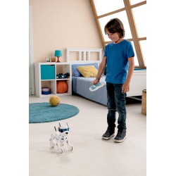 Lexibook - Cane robot programmabile Power Puppy con telecomando, danza, yoga, funzione di allenamento, Sing, DOG01