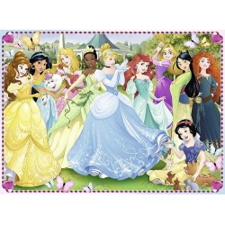 Ravensburger - Puzzle 100 pz XXL Princess Principesse Disney, 10570