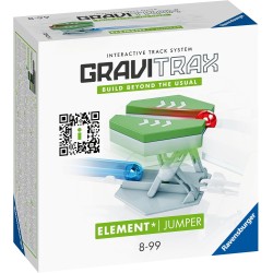 Ravensburger - GraviTrax Jumper, Accessorio, Pista di Biglie, Gioco Interattivo ed Educativo STEM, Compatibile con GraviTrax Sta