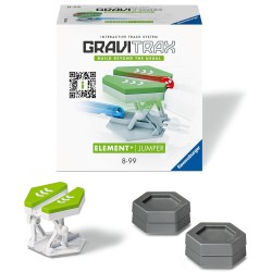 Ravensburger - GraviTrax Jumper, Accessorio, Pista di Biglie, Gioco Interattivo ed Educativo STEM, Compatibile con GraviTrax Sta