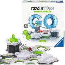 Ravensburger - GraviTrax GO Flexible Build, Starter Kit, Pista di Biglie, Gioco Interattivo ed Educativo STEM, Compatibile con t