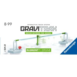 Ravensburger - GraviTrax Zipline, Accessorio per Pista di Biglie, Gioco Interattivo ed Educativo STEM, Compatibile con GraviTrax