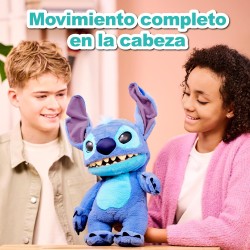 Disney - Stitch FX, peluche di Lilo &amp; Stitch, peluche elettronico da 45 cm, 100+ combinazioni di azioni e suoni, giocattolo 