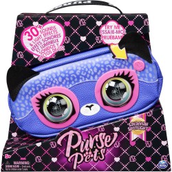 Purse Pets - Savannah Spotlight, Marsupio, Giocattolo interattivo e Borsetta a Tracolla, Oltre 30 Suoni e luci, Giocattoli per B