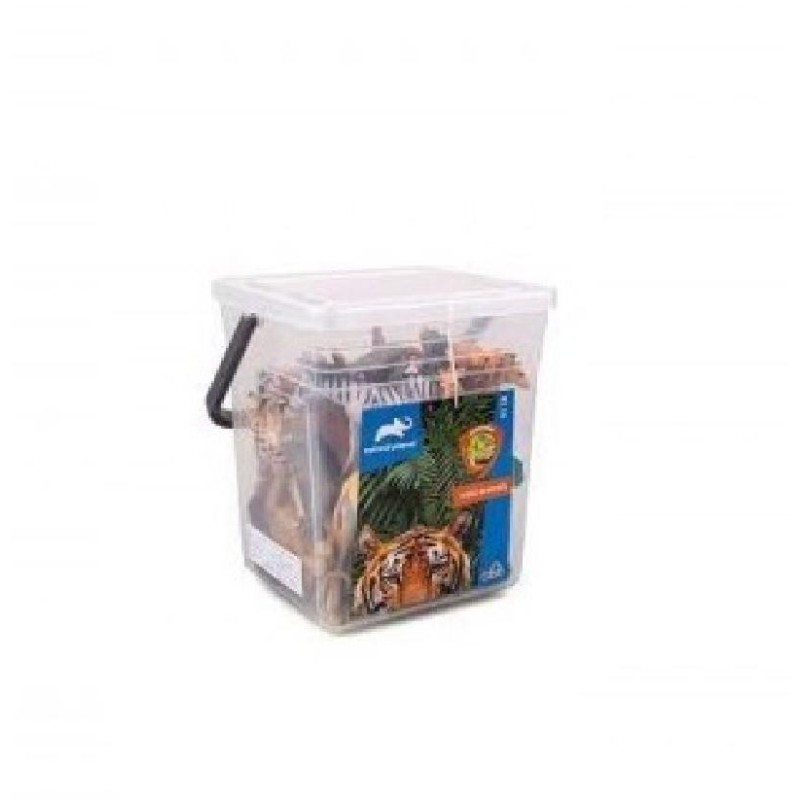 Animal Planet Cubo Savana 45 pezzi, D6801