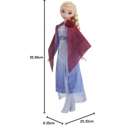 Hasbro - Disney Frozen II - Elza e cucciolo di Renna al falÃ², bambola con personaggio - EtÃ  3+