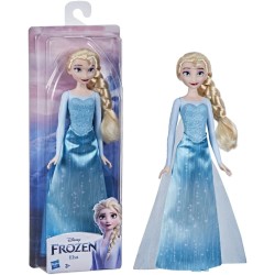 Hasbro - Frozen Hasbro Disney Shimmer - Elsa (Fashion Doll con Capelli Lunghi e Abito Ispirato al film, Bambini dai 3 Anni in su