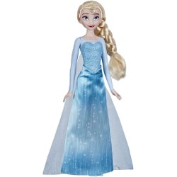 Hasbro - Frozen Hasbro Disney Shimmer - Elsa (Fashion Doll con Capelli Lunghi e Abito Ispirato al film, Bambini dai 3 Anni in su