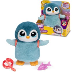 Little Live Pets - My Pet Penguin, Waddles Pinguino Pet Toy, 25 Suoni e Reazioni, Pupazzo di Peluche Interattivo, Sposta le Ali 