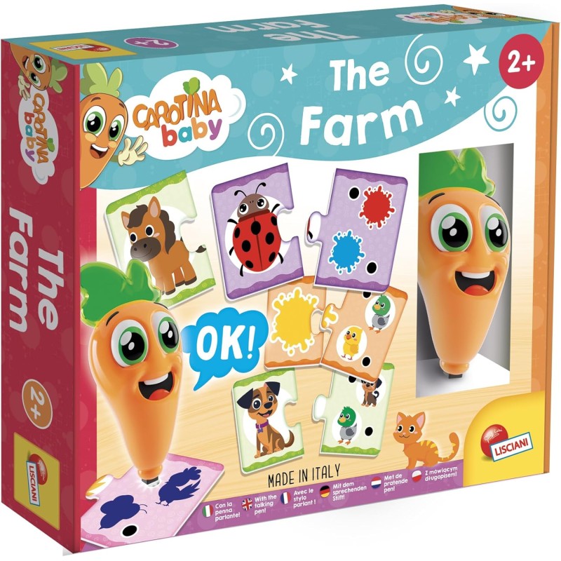 Lisciani Giochi - Carotina Baby Penna Parlante The Farm