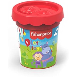 Fisher Price - Barattolo plastica individuale 110 g rossa