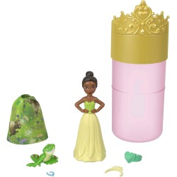 Mattel Disney Princess - Royal Color Reveal, assortmento, bambola con 6 sorprese da rivelare, serie amici con personaggio, ispir