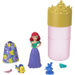 Mattel Disney Princess - Royal Color Reveal, assortmento, bambola con 6 sorprese da rivelare, serie amici con personaggio, ispir