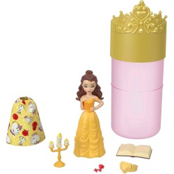 Mattel Disney Princess - Royal Color Reveal, assortmento, bambola con 6 sorprese da rivelare, serie amici con personaggio, ispir