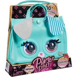 Purse Pets - Borsetta Tote Perfect in Versione Cagnolino | Borsetta interattiva per Bambina con Oltre 30 Suoni e reazioni, Gioca