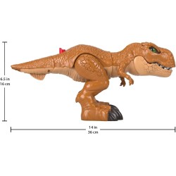 Imaginext - Jurassic World Ferocissimo Dinosauro T-Rex, Giocattolo per Bambini 3+ Anni, HFC04