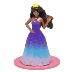 Mattel - Barbie Micro doll Rainbow Cove Princess, 7 cm circa, HBC21