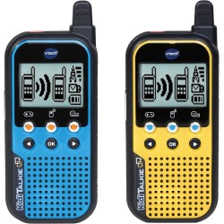 VTech - Kidi Talkie, Walkie Talkie Bambini 6 in 1, 2 Walkie-Talkie con Connessione Protetta, Molte ModalitÃ  di Utilizzo, Modifi