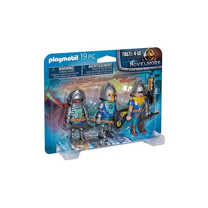 PLAYMOBIL Novelmore 70671 - Cavalieri di Novelmore, dai 4 Anni