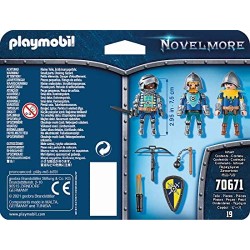 PLAYMOBIL Novelmore 70671 - Cavalieri di Novelmore, dai 4 Anni