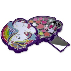 Nice Group - Magic Unicorn Make up Trousse, Set di Trucchi per bambini con Ombretti e Lucidalabbra, 02802