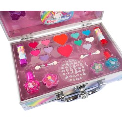 Nice Group - Magic Unicorn Case Make Up, Valigetta con Specchio e Set di Trucchi per Bambini, 16011