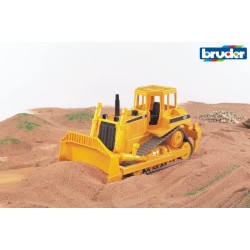 BRUDER 02422 - Bulldozer CAT, cantiere, veicolo da costruzione