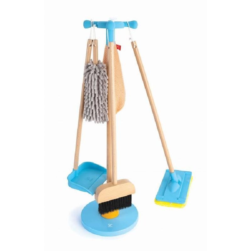 Hape - Set Pulizia Scopa E Swiffer (E3055)