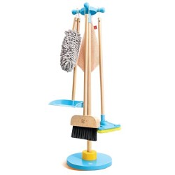 Hape - Set Pulizia Scopa E Swiffer (E3055)