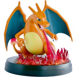 GCC Pokémon: collezione super premium Charizard-ex (tre carte promozionali olografiche, una statuina con espositore da una carta