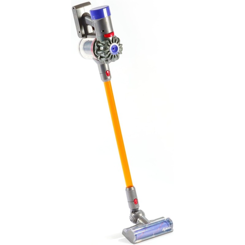 ODS - V8 Dyson Aspirapolvere Giocattolo per Bambini, Colore Grigio, Arancione e Viola, 20800