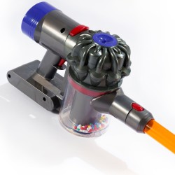 ODS - V8 Dyson Aspirapolvere Giocattolo per Bambini, Colore Grigio, Arancione e Viola, 20800