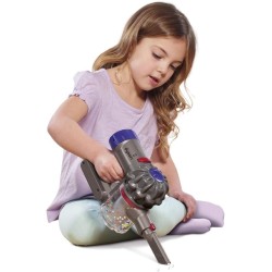 ODS - V8 Dyson Aspirapolvere Giocattolo per Bambini, Colore Grigio, Arancione e Viola, 20800