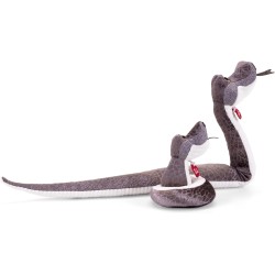 Trudi - Serpente Pier Peluche animali esotici | 67x6x7cm taglia S | Classici esotici | modello 27168