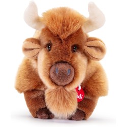 Trudi - Bisonte Rocky Animali fattoria peluche | 29x17x25cm taglia M | Classici fattoria | modello 69473