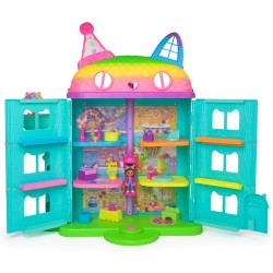 Spin Master - Gabby s Dollhouse Rainbow Themed Celebration Casa - La Nuova Magica Casa Delle Bambole Celebration, 6070742