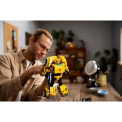 LEGO - Icons 10338 Transformers Bumblebee Action Figure Robot da Collezione, Kit Modellismo a Tema Cinematografico Convertibile 