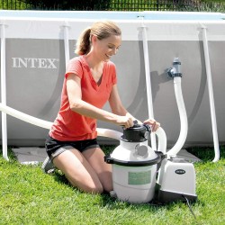 Intex Pompa a sabbia con sistema ECO per piscine fino a 32.200 L - 26676